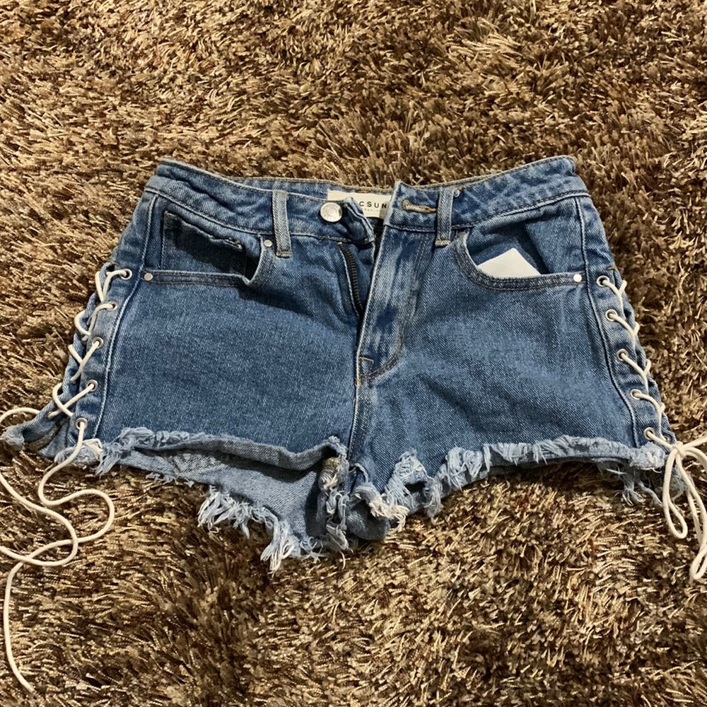 Pacsun high rise shorts